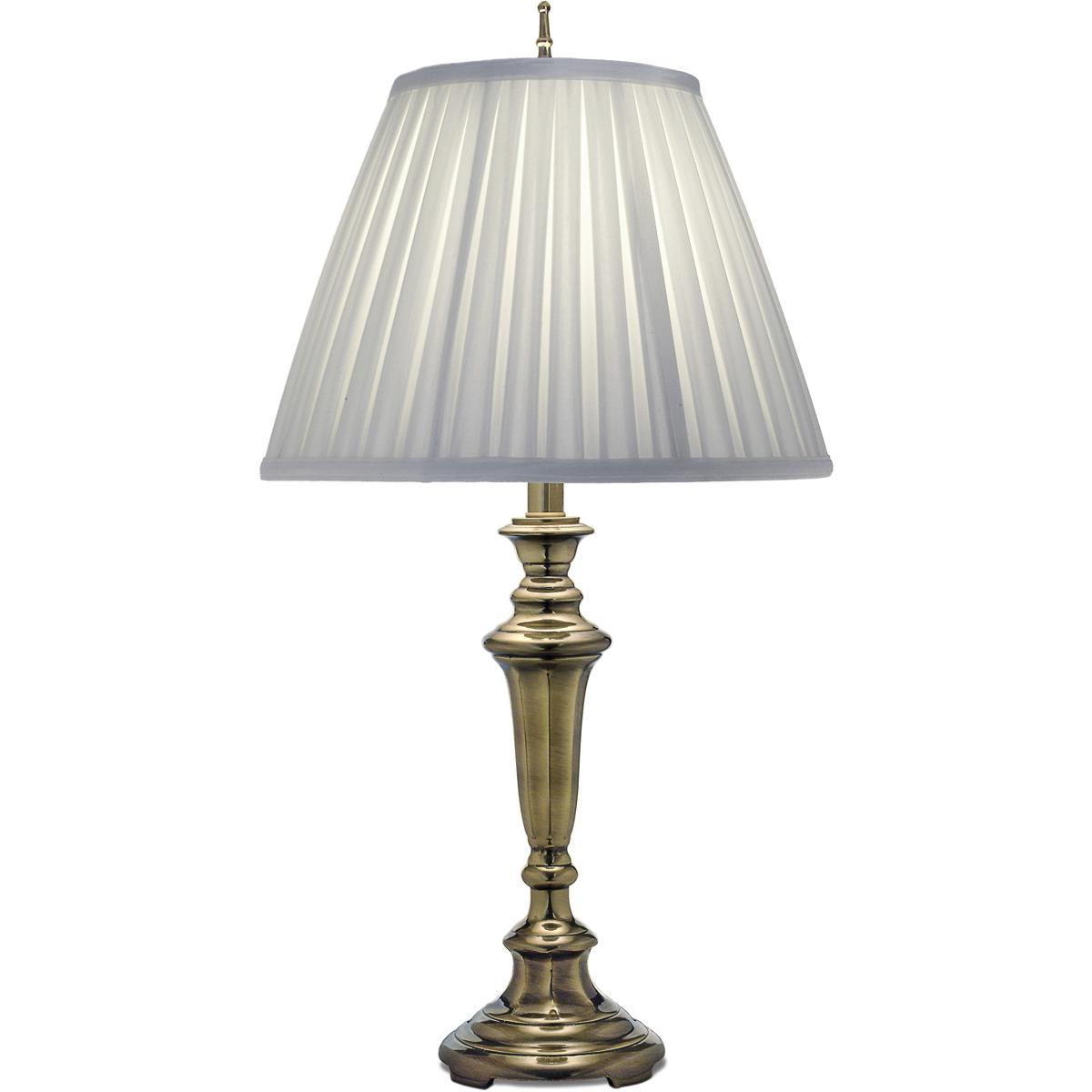 Stiffel TL-N8055-BB Ellie 29 inch 150 watt Burnished Brass Table Lamp Portable Light